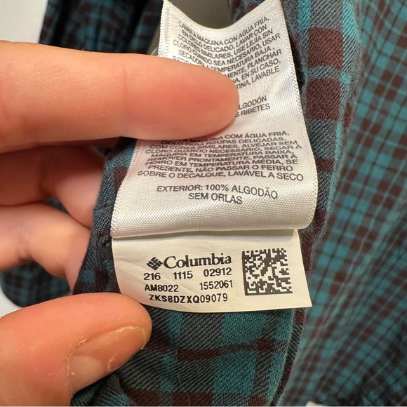 Columbia Plaid Flannel - Men’s XL - Picture 4 of 4